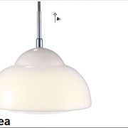 لوستر آویز تکی دکوراتیو‌ MLG کد 100068