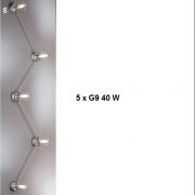 لوستر دیواری - سقفی اگلو کد 83866