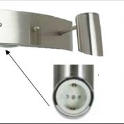 چراغ سرویس بهداشتی  MLG کد 234041